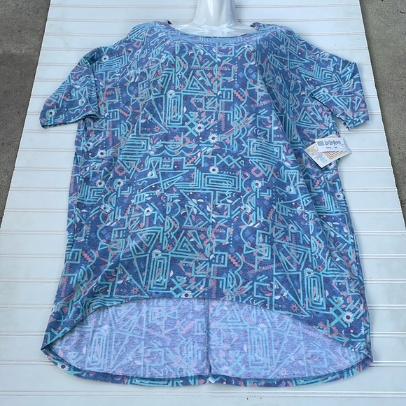 LulaRoe Abstract Printed Irma Top-#0918 - Picture 6 of 13